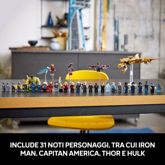 Lego Marvel 76269 Torre Degli Avengers, Modellino Di Aereo E 31 Minifigure - LEGO, Marvel