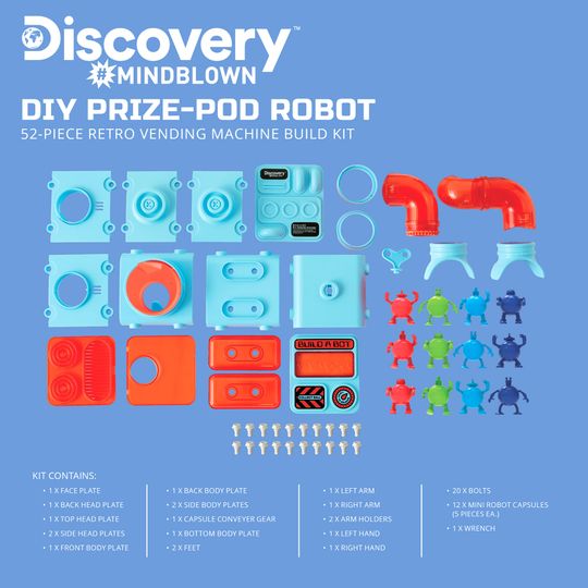 Kit Costruzione Distributore Automatico - Discovery Mindblown