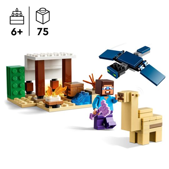 Lego Minecraft 21251 Spedizione Di Steve Nel Deserto - LEGO