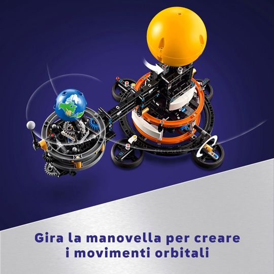 Lego Technic 42179 Pianeta Terra E Luna In Orbita - LEGO