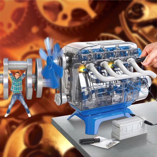 Kit Modellino di Motore Giocattolo - Discovery Mindblown