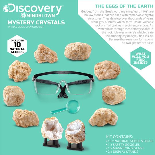 Kit di Scavo Geologico 14 pezzi - Discovery Mindblown