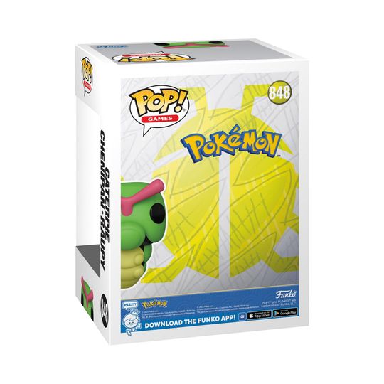 Funko POP! Pokémon Caterpie #848 - Funko, Pokémon