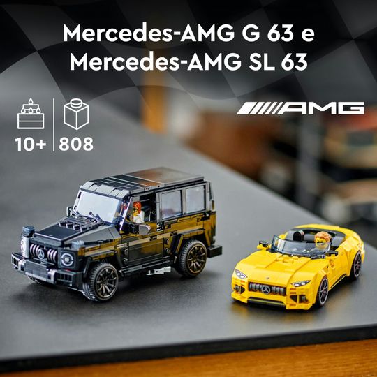 Lego Speed Champions 76924 Mercedes-Amg G 63 E Mercedes-Amg Sl 63 - LEGO