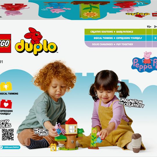 Lego Duplo 10431 Il Giardino E La Casa Sull’Albero Di Peppa Pig - LEGO
