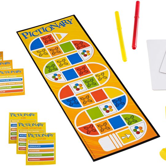 Pictionary, Gioco in scatola per tutta la famiglia - Mattel Games