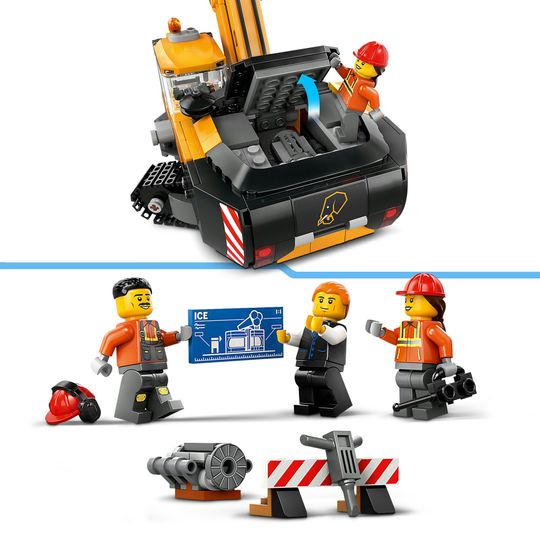 Lego City 60420 Escavatore Da Cantiere Giallo - LEGO