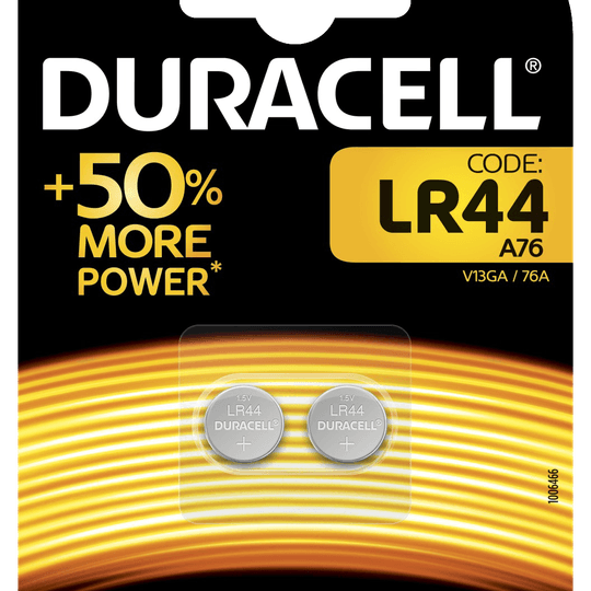 Duracell Lr44 - Batteria Bottone Litio 1.5V, Specialistica - Duracell