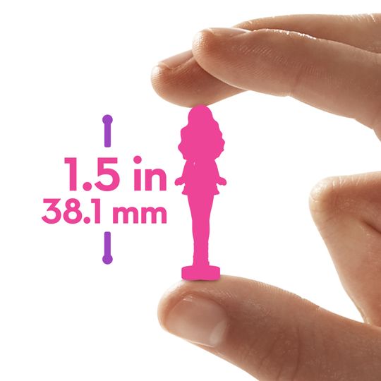 Mini Barbieland - Pop Reveal - Mini Bambola Con Sorpresa E Gioco Sensoriale - Barbie