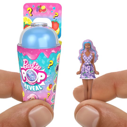Mini Barbieland - Pop Reveal - Mini Bambola Con Sorpresa E Gioco Sensoriale - Barbie