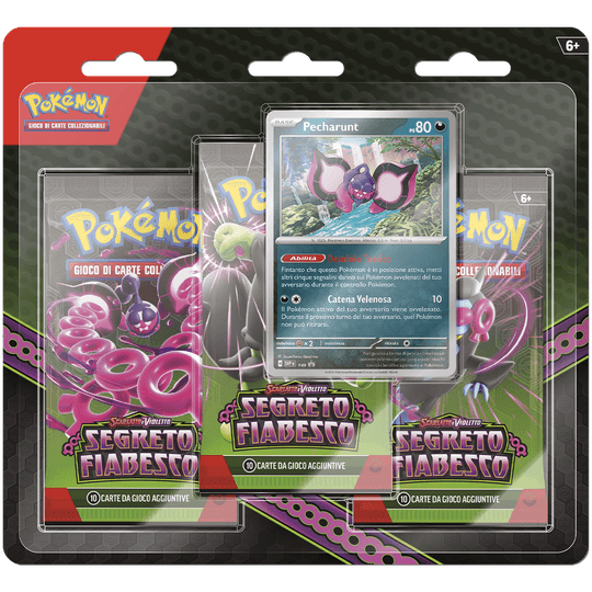 Pokemon Sv6.5 Segreto Fiabesco - 3 Pack Blister - Pokémon