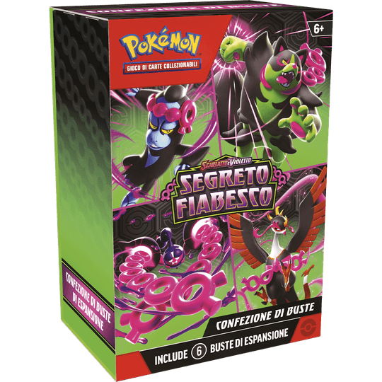 Pokemon Sv6.5 Segreto Fiabesco - Bundle 6 Buste - Pokémon