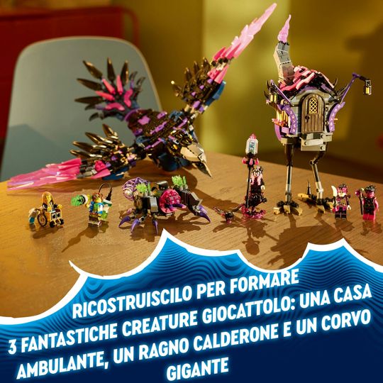 Lego Dreamzzz 71478 Corvo Di Mezzanotte Della Mai-Strega Trasformabile - LEGO