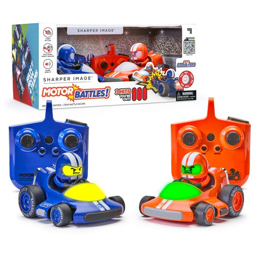 Set macchine radiocomandate Motor Battles Team Battle Racers - Sharper Image
