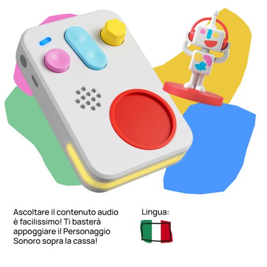 Raccontastorie FABA+ Interattivo – Cassa Audio con Personaggi Sonori - FABA