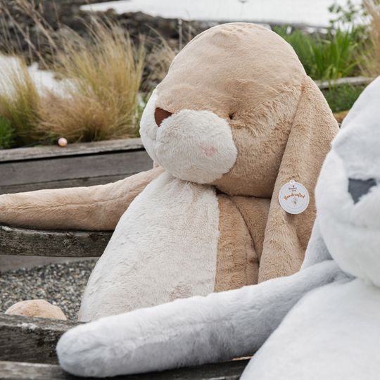 Peluche Coniglietto Grand Floppy Nibble Bunny Almond Joy 104 cm - Bunnies By The Bay