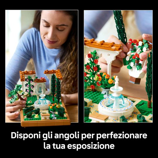 Lego Icons 10359 Il Giardino della Fontana - LEGO