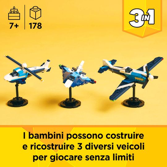 Lego Creator 3 in 1 31160 Velivolo - LEGO