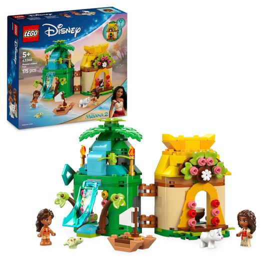 Lego Disney 43260 Divertimento sull'Isola di Vaiana - LEGO