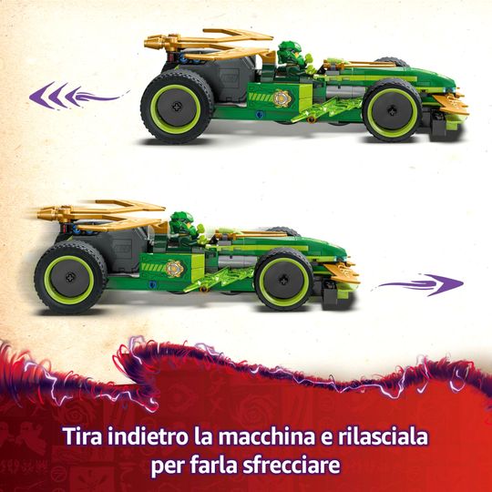 Lego Ninjago 71828 Racer Pull-Back di Lloyd - LEGO