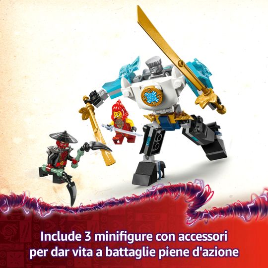 Lego Ninjago 71827 Mech da Battaglia di Zane - LEGO