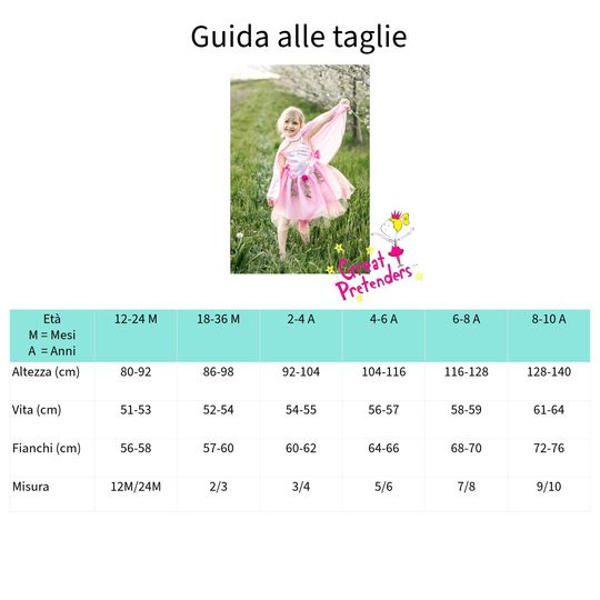 Mantello Gold 4 - 6 anni - Great Pretenders
