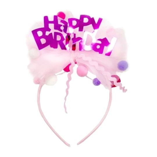 Cerchietto per Capelli Happy Birthday - Great Pretenders