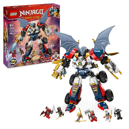 Lego Ninjago 71834 Mech Ultra Combinatore di Zane - LEGO