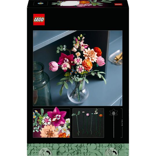 Lego Botanicals 10342 Bouquet di Fiori Rosa - LEGO
