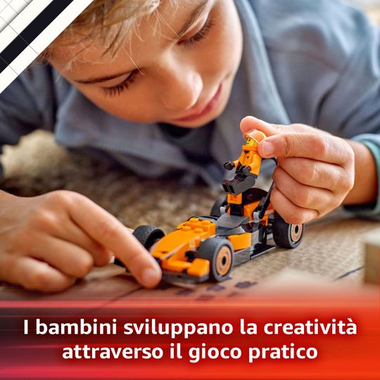 Lego City 60442 Pilota e Monoposto McLaren F1 - LEGO