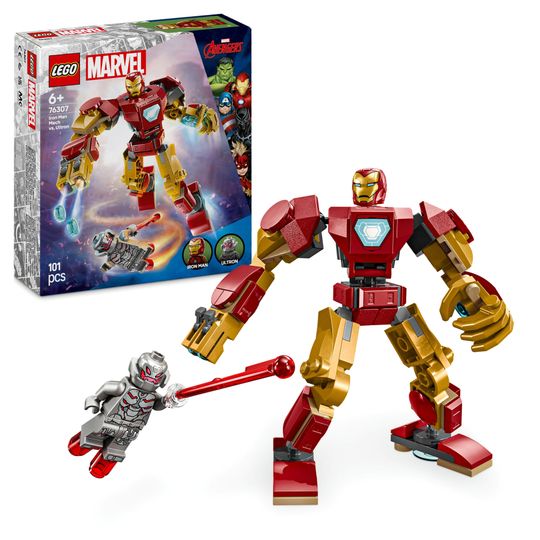 Lego Marvel 76307 Mech di Iron Man contro Ultron - LEGO