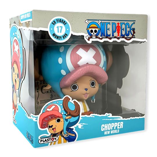 Salvadanaio one piece chopper plastoy pop colorato – collezione vivace e adorabile - Plastoy