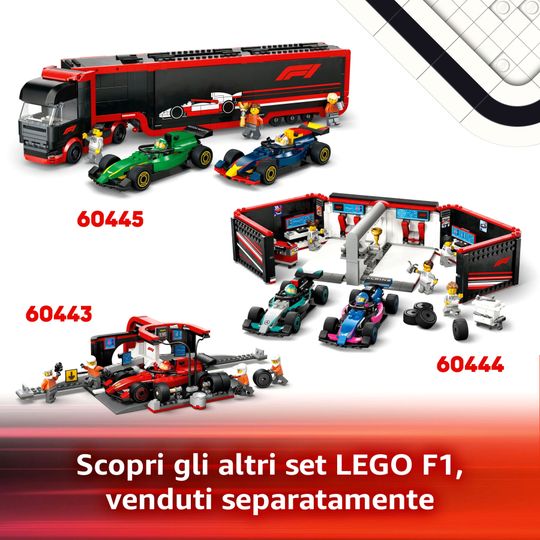 Lego City 60442 Pilota e Monoposto McLaren F1 - LEGO