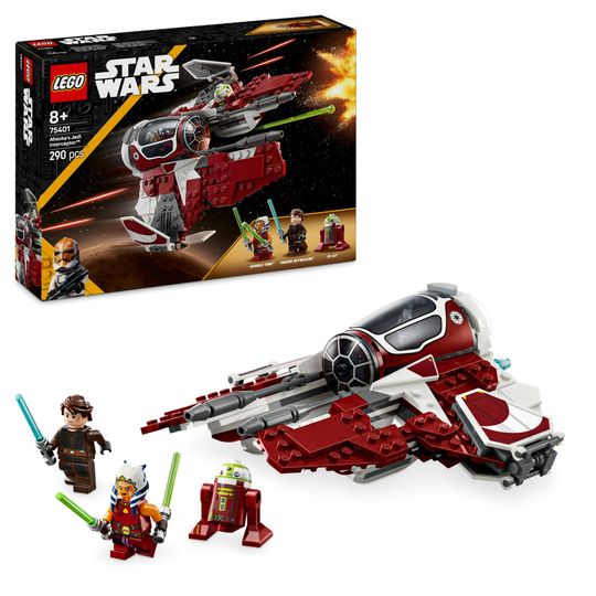 Lego Star Wars 75401 Jedi Interceptor di Ahsoka- Starfighter - LEGO