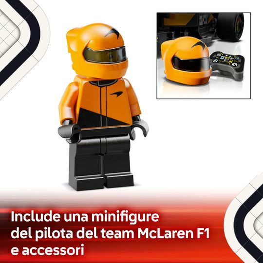 Lego Speed Champions 77251 - Auto da Corsa McLaren F1 Team MCL38 - LEGO
