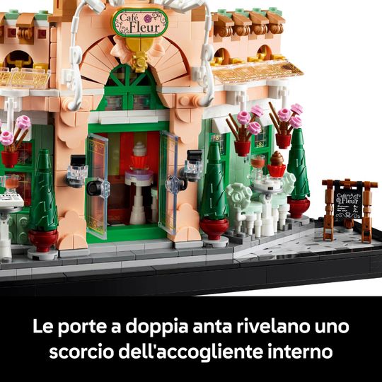 Lego Icons 10362 - Café Francese - Kit Modellismo Fai da Te - LEGO