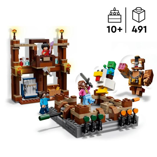 Lego Minecraft 21272 - Magione della Foresta: Ring di Combattimento - LEGO
