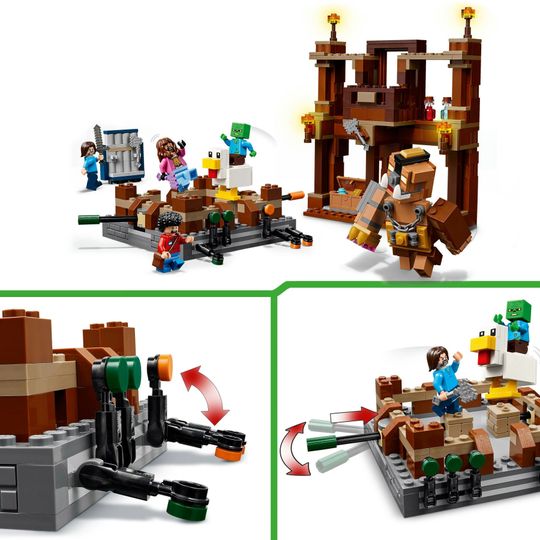 Lego Minecraft 21272 - Magione della Foresta: Ring di Combattimento - LEGO