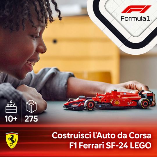 Lego Speed Champions 77242 - Auto da Corsa Ferrari F1 SF-24 - LEGO
