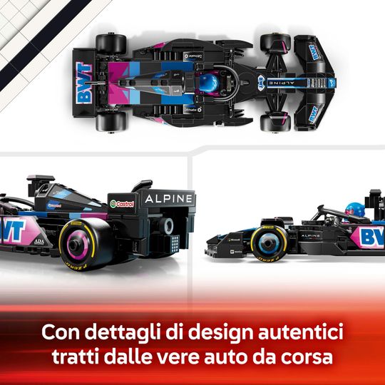Lego Speed Champions 77248 - Auto da Corsa BWT Alpine F1 Team A524 - LEGO