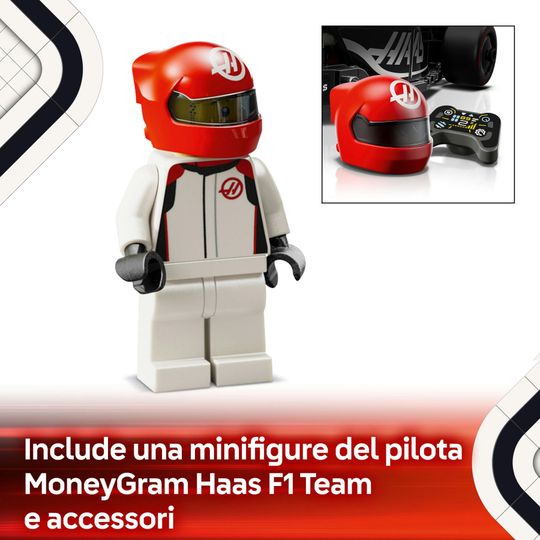 Lego Speed Champions 77250 - Auto da Corsa MoneyGram Haas F1 Team VF-24 - LEGO