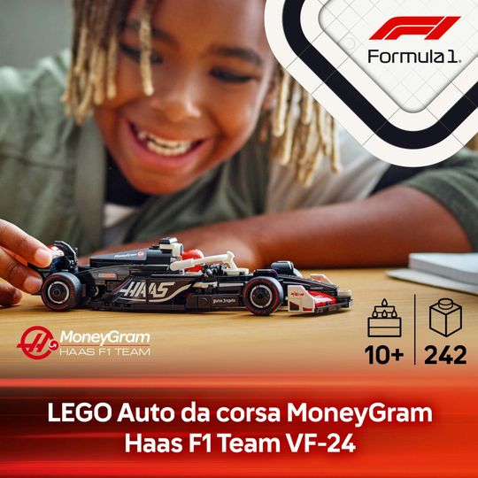 Lego Speed Champions 77250 - Auto da Corsa MoneyGram Haas F1 Team VF-24 - LEGO