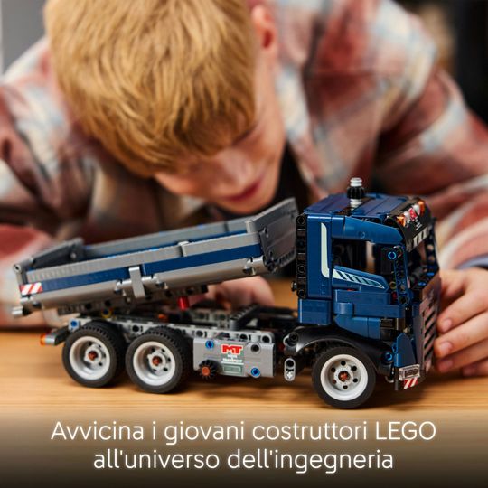 Lego Technic 42203 - Autocarro con Cassone Ribaltabile - LEGO