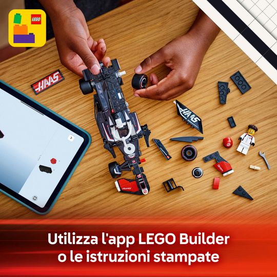 Lego Speed Champions 77250 - Auto da Corsa MoneyGram Haas F1 Team VF-24 - LEGO