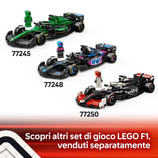 Lego Speed Champions 77250 - Auto da Corsa MoneyGram Haas F1 Team VF-24 - LEGO