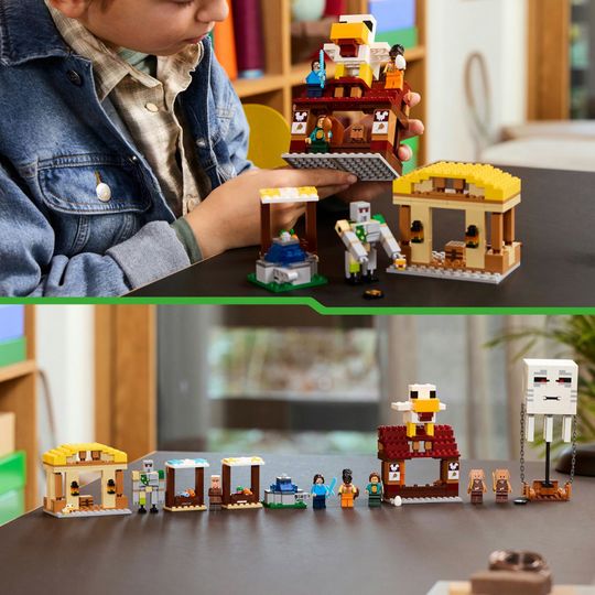 Lego Minecraft 21273 - Attacco al Villaggio del Ghast-Pallone - LEGO