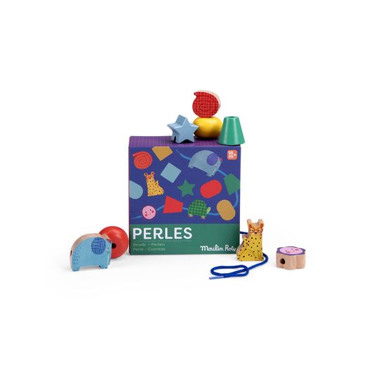 Set di perline - Gioco di abilità  -  Les Toupitis - Moulin Roty