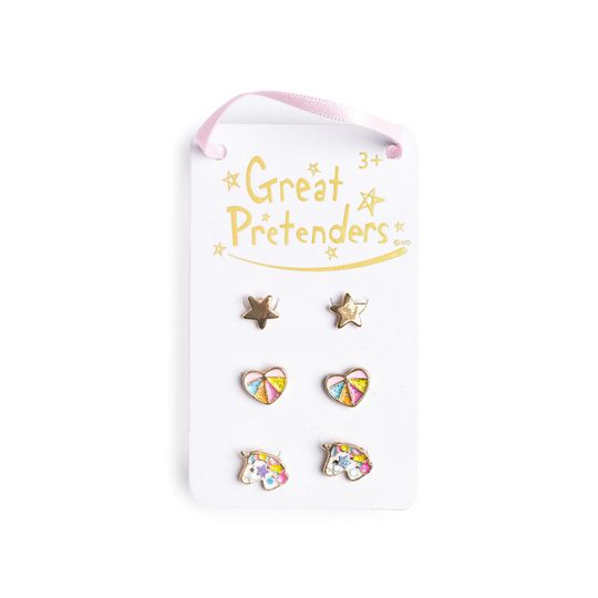 Orecchini Stella-Cuore-Unicorno - Great Pretenders