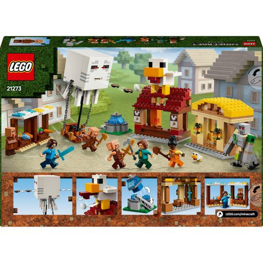 Lego Minecraft 21273 - Attacco al Villaggio del Ghast-Pallone - LEGO