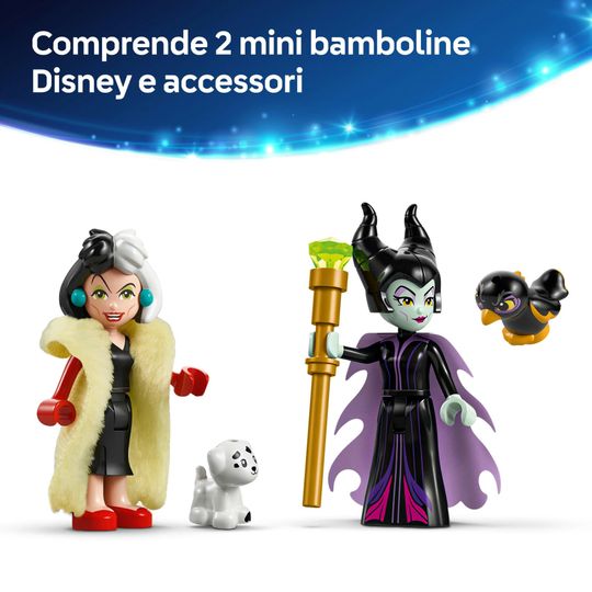 Lego Disney 43262 - Abiti di Malefica e Crudelia De Mon - LEGO